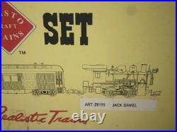 Aristo-Craft G Scale Jack Daniels Old No. 7 Train Set ART-28199 NOS COMPLETE