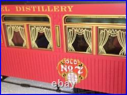 Aristo-Craft G Scale Jack Daniels Old No. 7 Train Set ART-28199 NOS COMPLETE