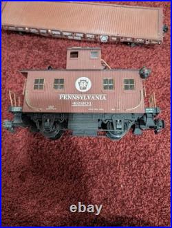 Aristo-Craft G Scale Pennsylvania Train Set Brass Track Steam Engine READ
