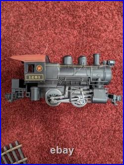 Aristo-Craft G Scale Pennsylvania Train Set Brass Track Steam Engine READ
