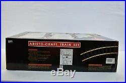 Aristo Craft Train 28109 Santa Fe G Scale Train Set Passenger 0-4-0 Model New