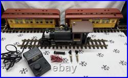 Aristo craft ART-28502 ATSF Passenger Starter Train Set G Scale LN/Tested