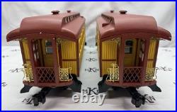 Aristo craft ART-28502 ATSF Passenger Starter Train Set G Scale LN/Tested