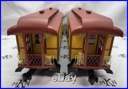 Aristo craft ART-28502 ATSF Passenger Starter Train Set G Scale LN/Tested