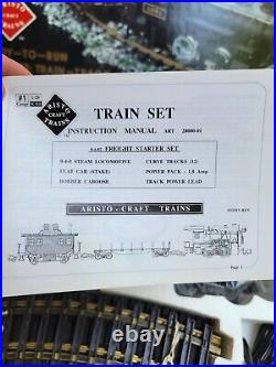 Aristo-craft Train Set Ready-To-Run Santa Fe railroad #1 Gauge 129 Scale
