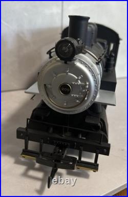 Aristocraft 3 Pc Train Set 0-4-0 Steam Locomotive Flat Car Caboose Santa Fe