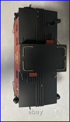 Aristocraft 3 Pc Train Set 0-4-0 Steam Locomotive Flat Car Caboose Santa Fe