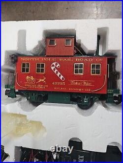 Aristocraft G Scale 129 Steam Train Set Art-28025 North Pole Rr Christmas