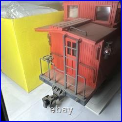 Aristocraft G Scale #82114 Denver, Rio Grande, Red Wood Caboose For Train Set