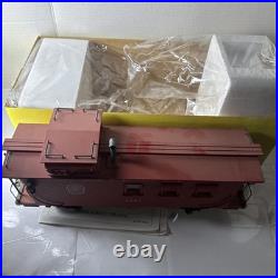 Aristocraft G Scale #82114 Denver, Rio Grande, Red Wood Caboose For Train Set