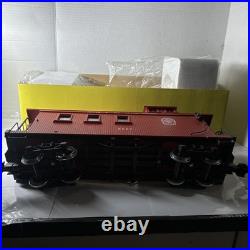 Aristocraft G Scale #82114 Denver, Rio Grande, Red Wood Caboose For Train Set