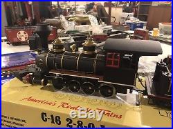 Aristocraft G-Scale Santa Fe Steam Train Set (Locomotive & Passenger Cars)