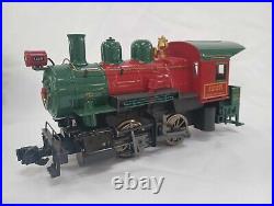 Aristocraft G gauge train set 0-4-0 Christmas freight Starter set Steam loco