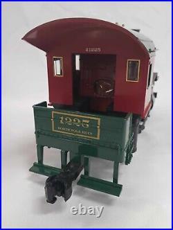 Aristocraft G gauge train set 0-4-0 Christmas freight Starter set Steam loco