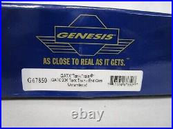 Athearn Genesis HO Scale GATX Tank Train Unnumbered 23K Gallon Tank Car Set NOS