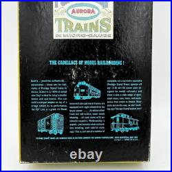 Aurora Postage Stamp Trains 1967 Santa Fe Transcontinental Express #4704 No. 220 Aurora Postage Stamp Trains 1967 Santa Fe Transcontinental Express #4704 No. 220