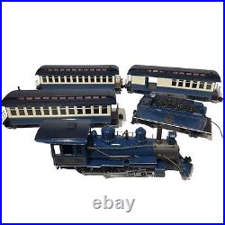 BACHMANN 1998 Atlantic City Blue Comet Express 58616 G Scale Train Set