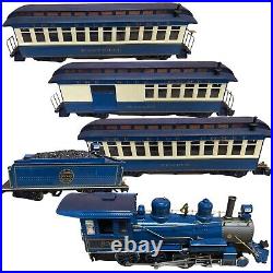 BACHMANN 1998 Atlantic City Blue Comet Express 58616 G Scale Train Set