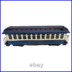 BACHMANN 1998 Atlantic City Blue Comet Express 58616 G Scale Train Set BACHMANN 1998 Atlantic City Blue Comet Express 58616 G Scale Train Set