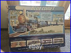 BACHMANN 1998 Atlantic City Blue Comet Express 58616 G Scale Train Set In Box