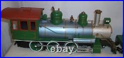 BACHMANN BIG HAULERS #7 A. T. S. F. STEAM LOCOMOTIVE ENGINE WithTENDER SET G SCALE BACHMANN BIG HAULERS #7 A. T. S. F. STEAM LOCOMOTIVE ENGINE WithTENDER SET G SCALE
