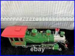 BACHMANN BIG HAULERS HOLIDAY SPECIAL G-SCALE TRAIN & TROLLEY SET 2 Trains in 1