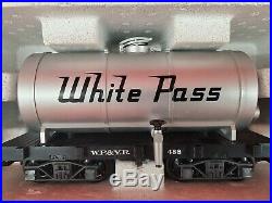 BACHMANN BIG HAULERS TRAIN SET G SCALE atsf lgb 72425 white pass lionel lot