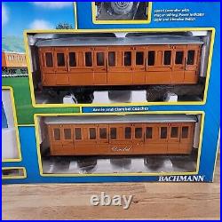 BACHMANN'G' GAUGE 90068 THOMAS WITH ANNIE & CLARABEL ELECTRIC TRAIN SET New