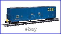 BACHMANN G Scale ARISTO 93552 53' EVANS CSX BOXCAR with EOT'FRED' LIGHT Box Car BACHMANN G Scale ARISTO 93552 53' EVANS CSX BOXCAR with EOT'FRED' LIGHT Box Car