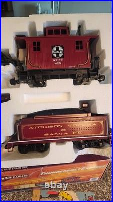 BACHMANN G Scale BIG HAULER THUNDERBOLT EXPRESS 4-pc Train with 4-6-0 Eng Runs