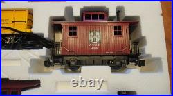 BACHMANN G Scale BIG HAULER THUNDERBOLT EXPRESS 4-pc Train with 4-6-0 Eng Runs