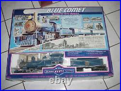 BACHMANN G Scale BLUE COMET Train Set COMPLETE new
