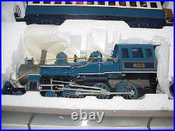 BACHMANN G Scale BLUE COMET Train Set COMPLETE new