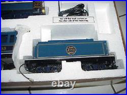 BACHMANN G Scale BLUE COMET Train Set COMPLETE new