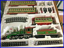 BACHMANN Holiday Special Big Haulers Train & Trolley Train Set with Accessories