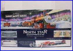 BACHMANN NORTH STAR EXPRESS 90018 TRAIN SET G SCALE 12 Straight, 12 Curved