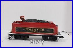 BACHMANN NORTH STAR EXPRESS 90018 TRAIN SET G SCALE 12 Straight, 12 Curved