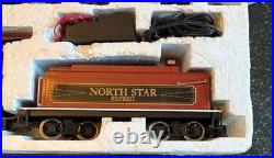 BACHMANN NORTH STAR EXPRESS G SCALE TRAIN SET (BIG HAULERS) withTANKER #90018 BACHMANN NORTH STAR EXPRESS G SCALE TRAIN SET (BIG HAULERS) withTANKER #90018