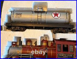 BACHMANN NORTH STAR EXPRESS G SCALE TRAIN SET (BIG HAULERS) withTANKER #90018 BACHMANN NORTH STAR EXPRESS G SCALE TRAIN SET (BIG HAULERS) withTANKER #90018