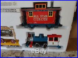 BACHMANN ROUSTABOUT CIRCUS G SCALE ELECTRIC TRAIN SET 90019 In BOX