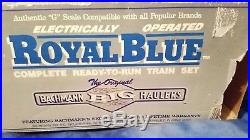 BACHMANN Royal Blue Steam Locomotive Train Set G SCALE # 90016