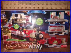 BLUE HAT G-Gauge North Pole Junction Animated Christmas Train Set Lights Sounds