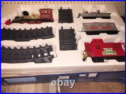 BLUE HAT G-Gauge North Pole Junction Animated Christmas Train Set Lights Sounds