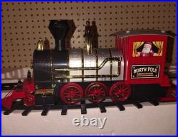 BLUE HAT G-Gauge North Pole Junction Animated Christmas Train Set Lights Sounds