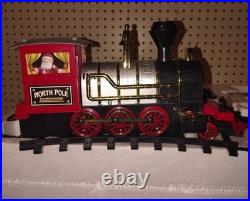 BLUE HAT G-Gauge North Pole Junction Animated Christmas Train Set Lights Sounds