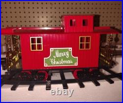 BLUE HAT G-Gauge North Pole Junction Animated Christmas Train Set Lights Sounds