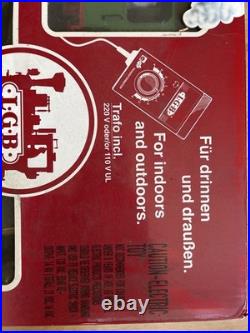 BNIB LGB Passenger Train Set #23301 with 2010 Loco, 2 Passenger Cars Complete