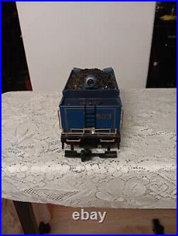 Bachman 1998 ATLANTIC CITY BLUE COMET EXPRESS G SCALE TRAIN SET 58616 In Box