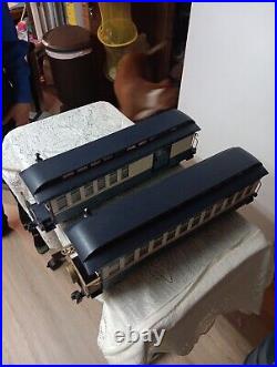 Bachman 1998 ATLANTIC CITY BLUE COMET EXPRESS G SCALE TRAIN SET In Box + Track