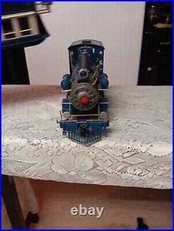 Bachman 1998 ATLANTIC CITY BLUE COMET EXPRESS G SCALE TRAIN SET In Box + Track